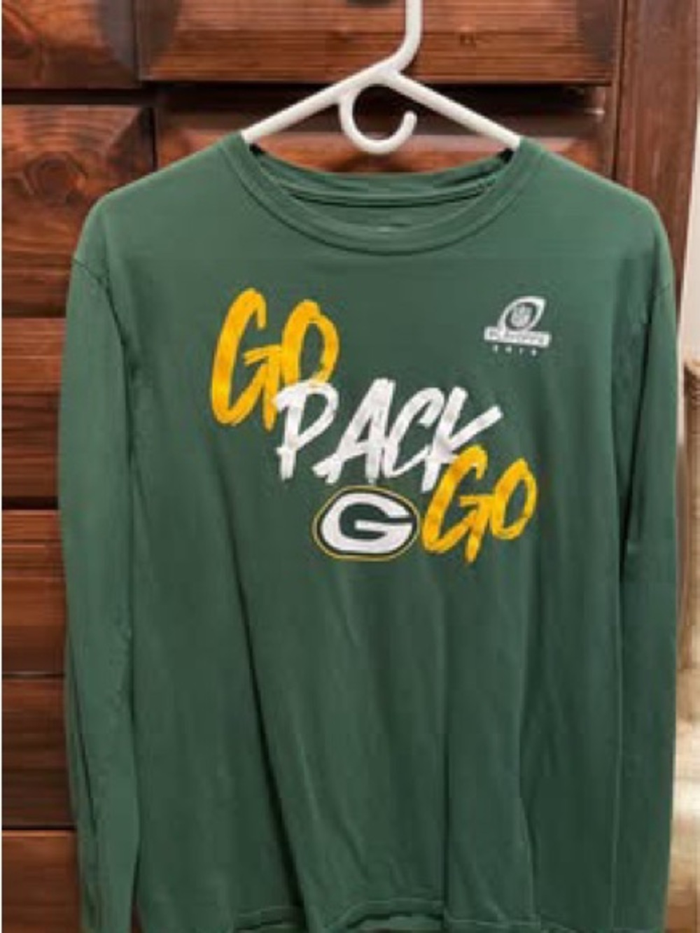 Green 'Go Pack Go' Long-Sleeve Shirt - Green Bay